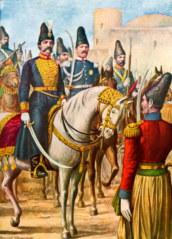 Naszradin-sah, Perzsia királya alkotó: Tancredi Scarpelli