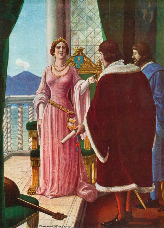 II. Giovanna nápolyi királynő érvényteleníti Alfonso d