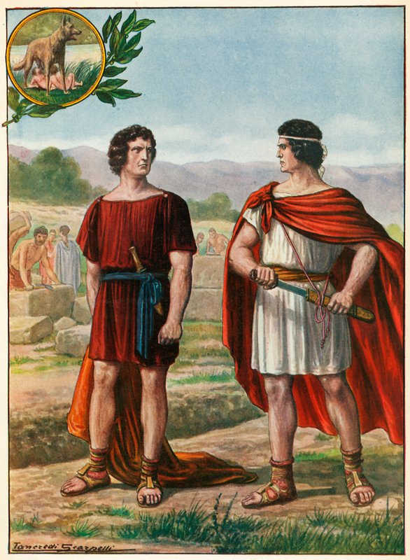 Romulus és Remus alkotó: Tancredi Scarpelli