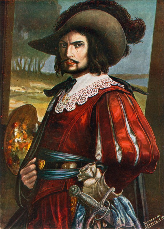 Salvator Rosa alkotó: Tancredi Scarpelli