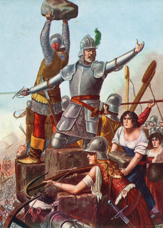 A bresciaiak a velencei Francesco Barbaro vezetésével alkotó: Tancredi Scarpelli