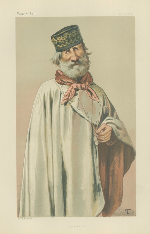 Giuseppe Garibaldi tábornok alkotó: Theobald Chartran