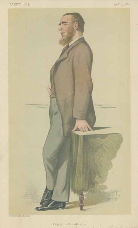 Leonard Courtney úr alkotó: Theobald Chartran