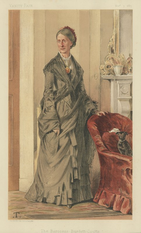 Burdett-Coutts bárónő alkotó: Theobald Chartran