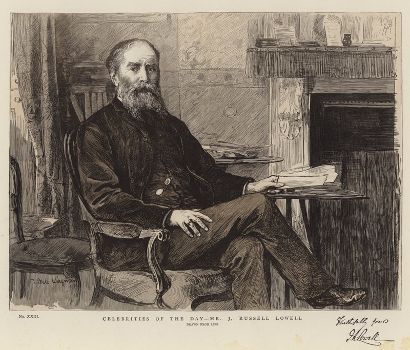 A nap hírességei, Mr J Russell Lowell alkotó: Theodore Blake Wirgman