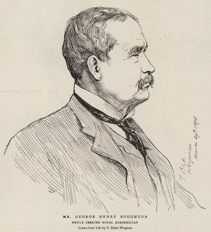 George Henry Boughton úr alkotó: Theodore Blake Wirgman