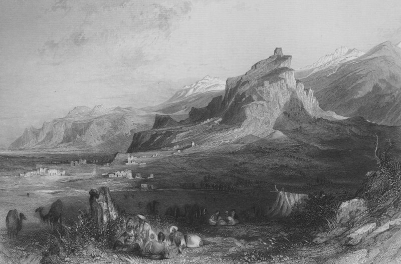 Szardisz akropolisza alkotó: Thomas Allom