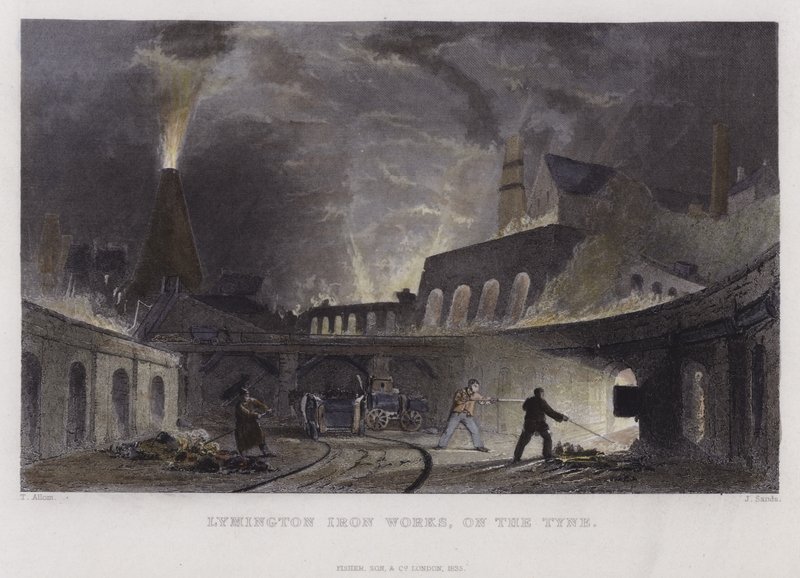 Lymington Vasmű, a Tyne-on alkotó: Thomas Allom