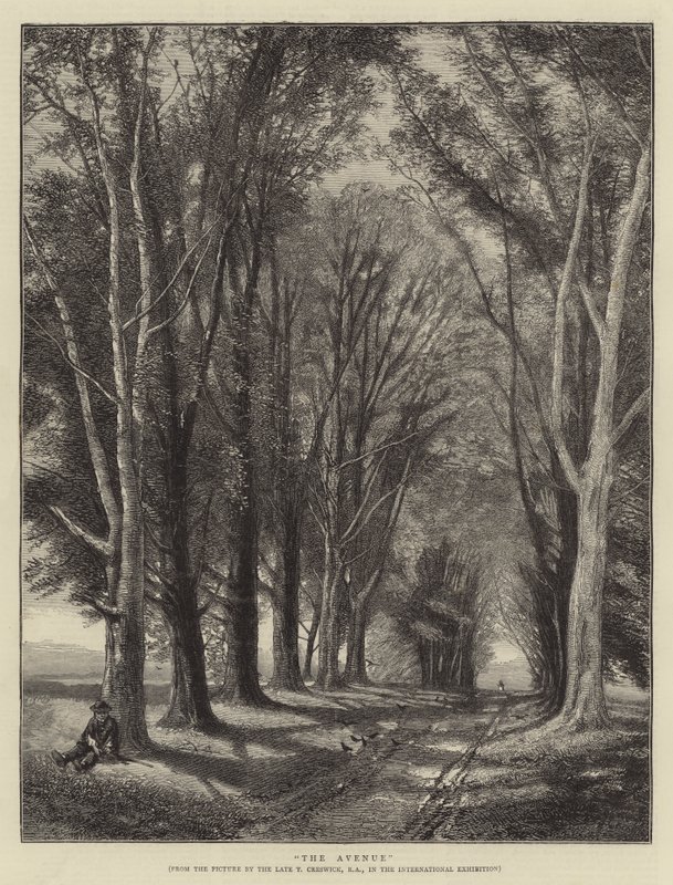 Az Avenue alkotó: Thomas Creswick