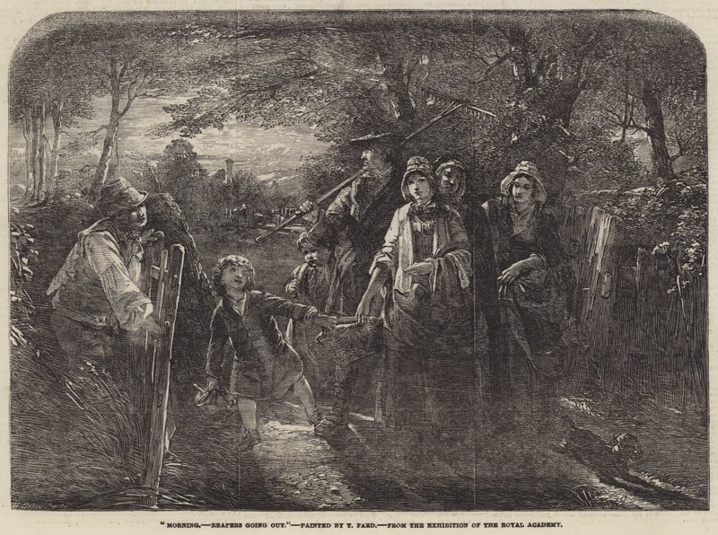 Jó reggelt, Kaszások indulnak alkotó: Thomas Faed
