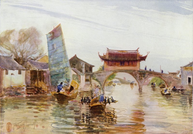 Wong-Dongban, Kormorán horgászat alkotó: Thomas Hodgson Liddell