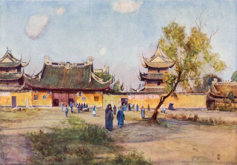 Loongwha templomok, Shanghai közelében alkotó: Thomas Hodgson Liddell
