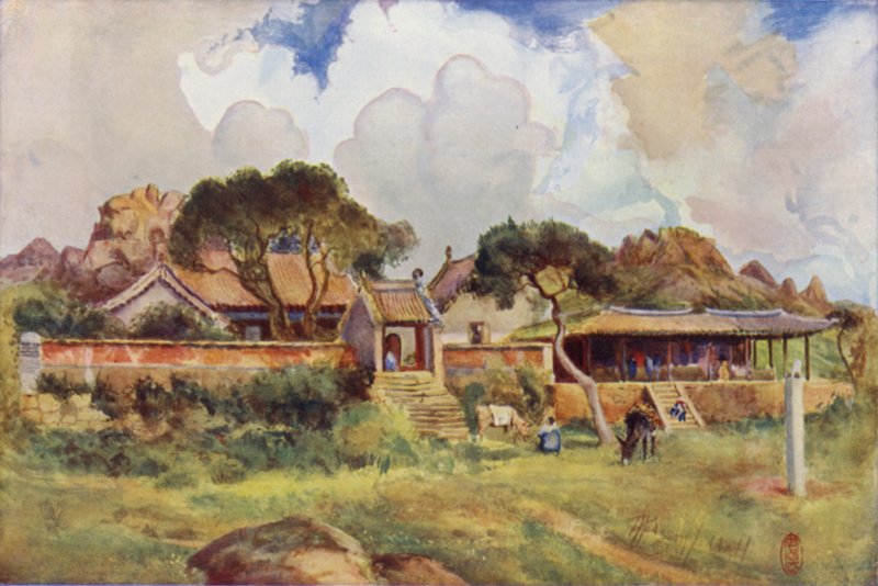 A sziklatemplom, Pei-Tai-Ho alkotó: Thomas Hodgson Liddell