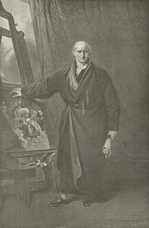 Benjamin West, a Királyi Akadémia elnöke alkotó: Thomas Lawrence
