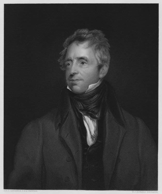 Fawcett, A komikus, a Vernon Gallery képéről alkotó: Thomas Lawrence