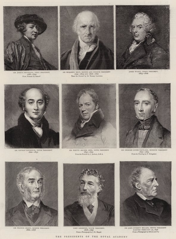 A Királyi Akadémia elnökei alkotó: Thomas Lawrence