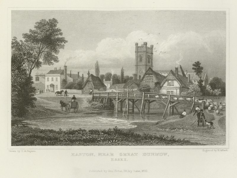 Easton, Great Dunmow közelében, Essex államban alkotó: Thomas Mann Baynes