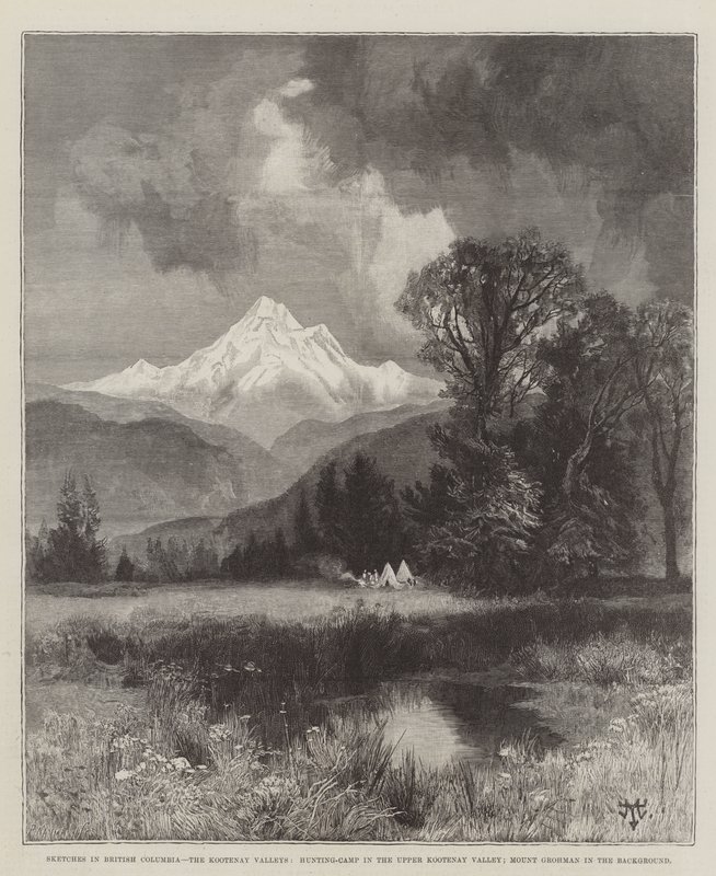 Vázlatok British Columbiában alkotó: Thomas Moran