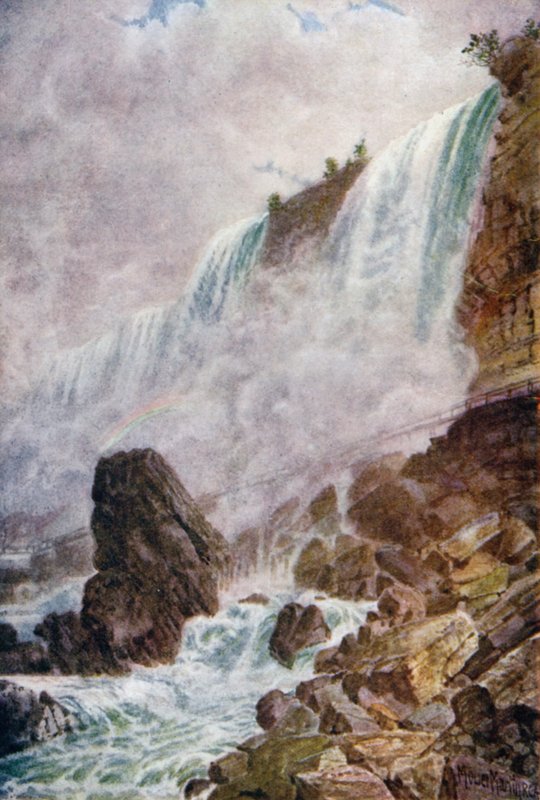 Niagara-vízesés alkotó: Thomas Mower Martin
