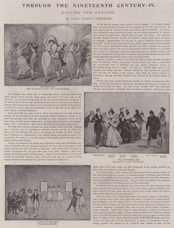 Tánc és táncosok alkotó: Thomas Rowlandson