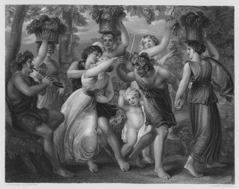 The Vintage, a Vernon Gallery képéről alkotó: Thomas Stothard
