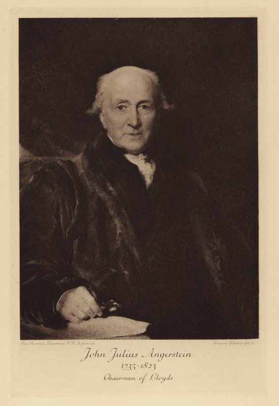 John Julius Angerstein, a Lloyd