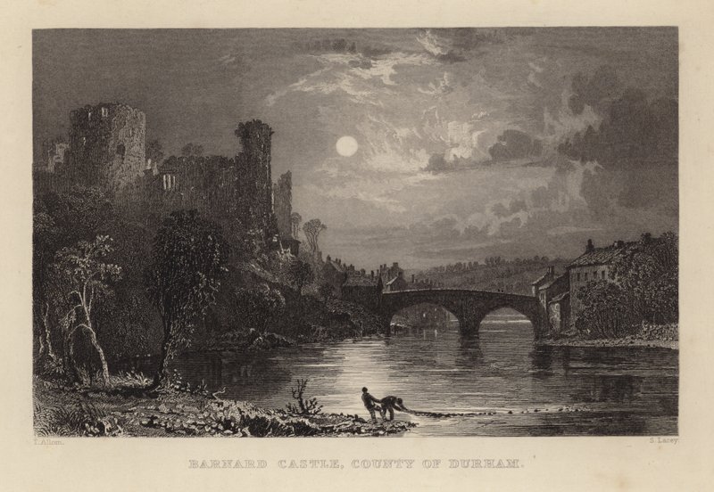 Barnard Castle alkotó: Thomas Allom