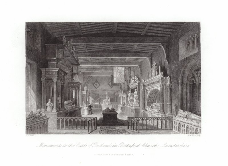 Bottesford templom alkotó: Thomas Allom