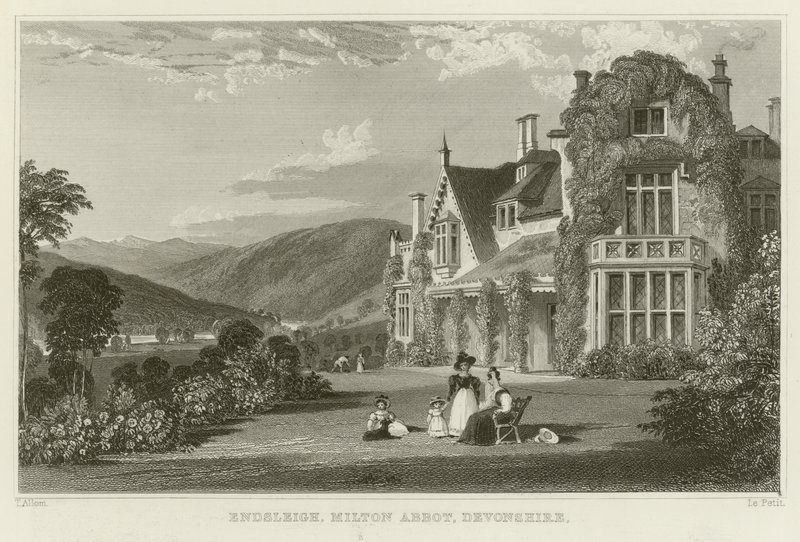 Endsleigh alkotó: Thomas Allom