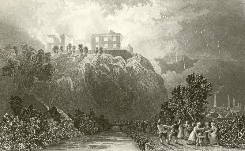 Nottingham kastély alkotó: Thomas Allom