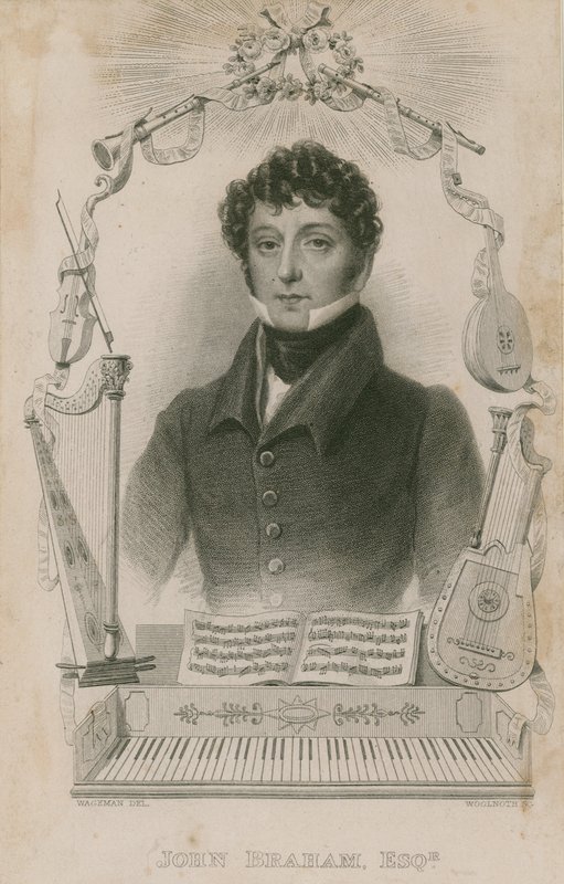 John Braham, énekes alkotó: Thomas Charles Wageman