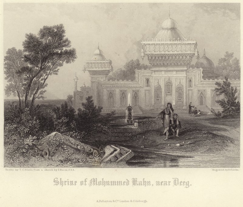 Mohammed kán szentélye alkotó: Thomas Colman Dibdin