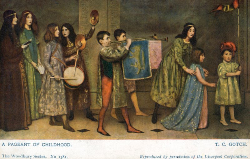 A gyermekkor színjátéka alkotó: Thomas Cooper Gotch