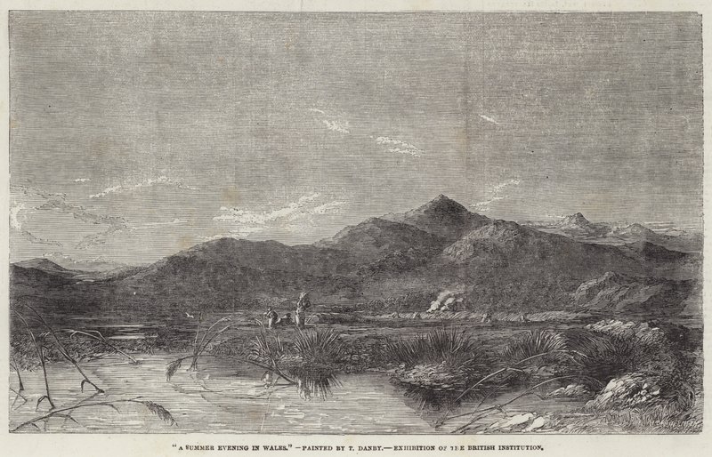 Nyári este Walesben alkotó: Thomas Danby
