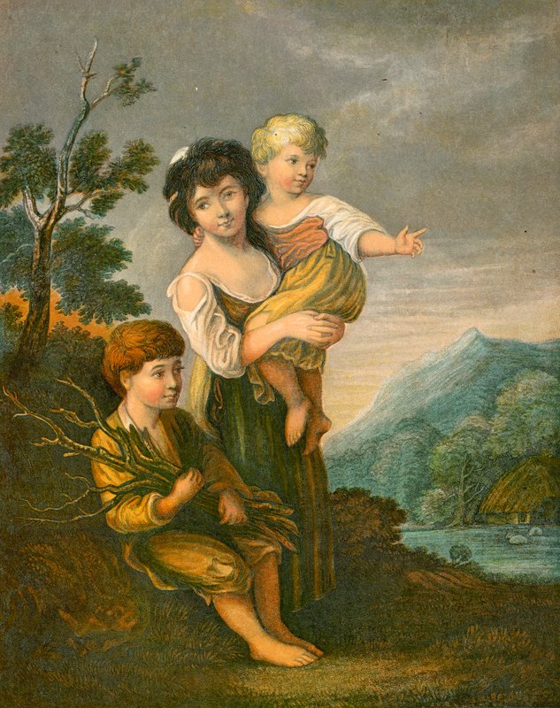 Víkendházi gyerekek alkotó: Thomas Gainsborough