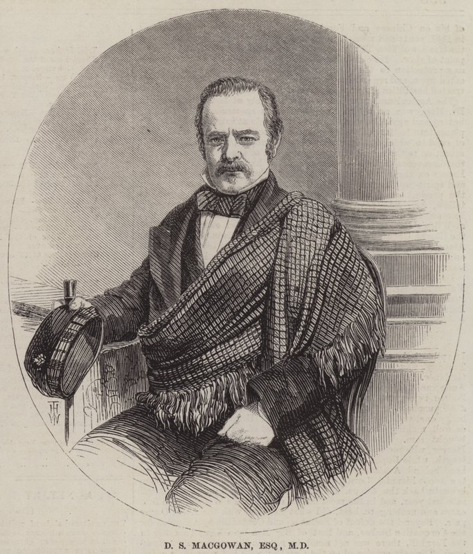 D S Macgowan, Esquire, MD alkotó: Thomas Harrington Wilson