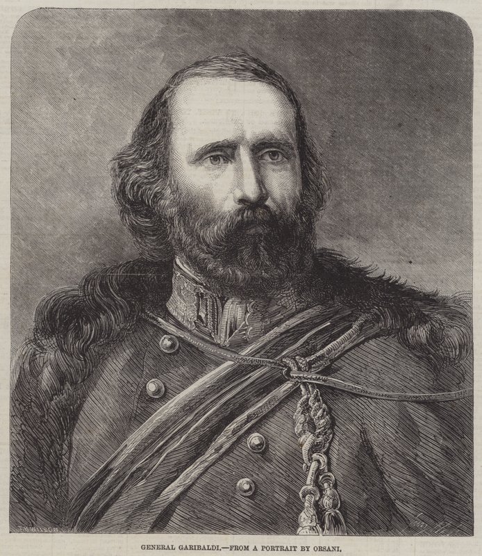 Garibaldi tábornok alkotó: Thomas Harrington Wilson