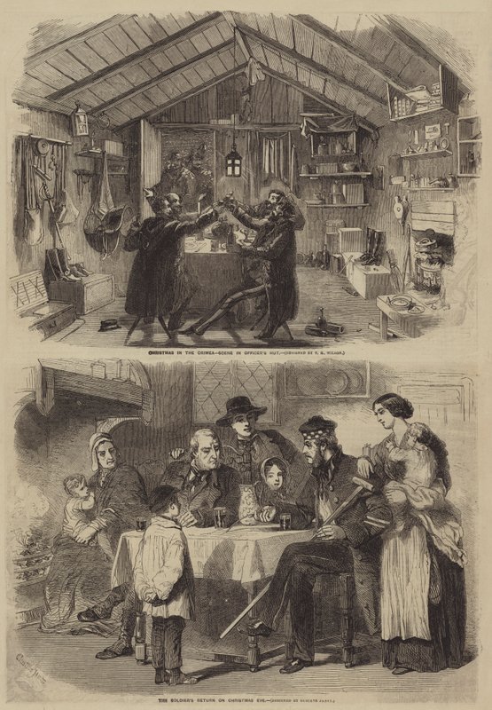 Katonai karácsony összehasonlítása alkotó: Thomas Harrington Wilson
