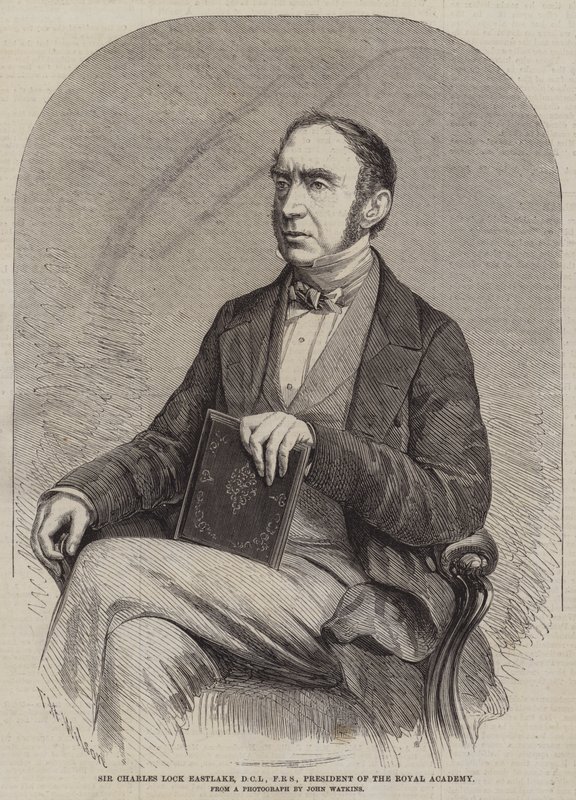 Sir Charles Lock Eastlake, DCL, FRS, a Királyi Akadémia elnöke alkotó: Thomas Harrington Wilson