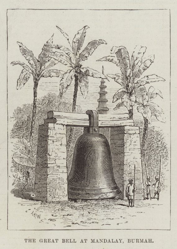 A nagy harang Mandalay-ben, Burmah-ban alkotó: Thomas Harrington Wilson