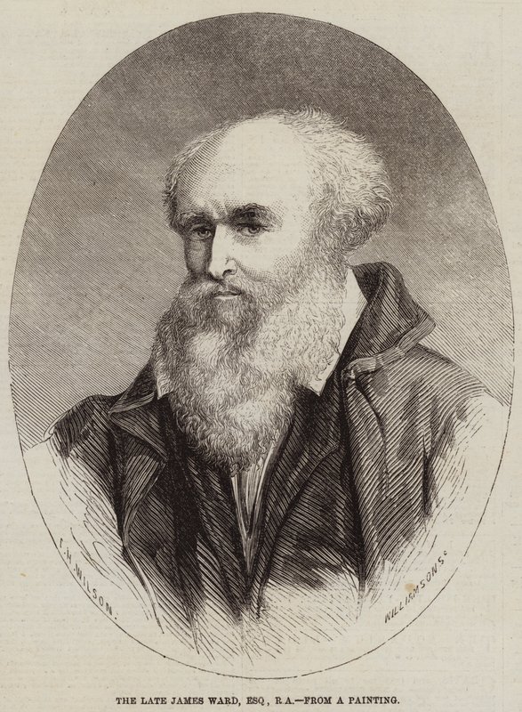 A néhai James Ward, Esquire, RA alkotó: Thomas Harrington Wilson