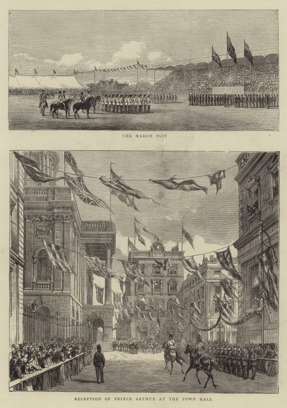 Királyi látogatás Liverpoolban alkotó: Thomas Harrington Wilson