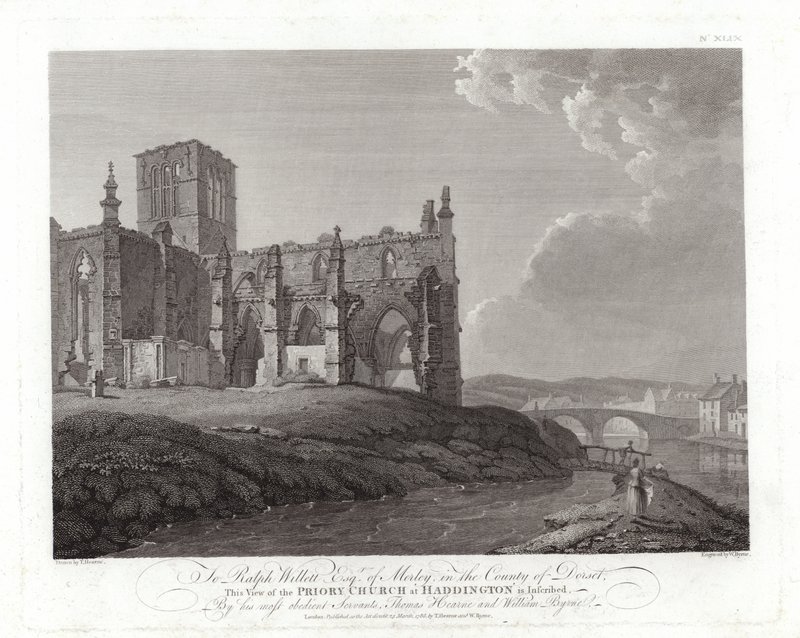 Priory Church Haddingtonban alkotó: Thomas Hearne