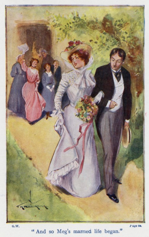 Illusztráció Louisa M Alcott Good Wives című könyvéhez (színes litográfia) alkotó: Thomas Heath Robinson