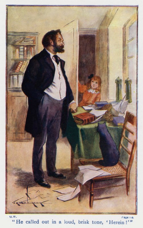 Illusztráció Louisa M Alcott Good Wives című könyvéhez (színes litográfia) alkotó: Thomas Heath Robinson