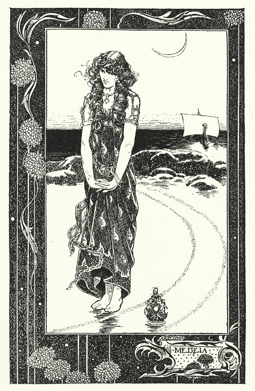 Médeia (litográfia) alkotó: Thomas Heath Robinson
