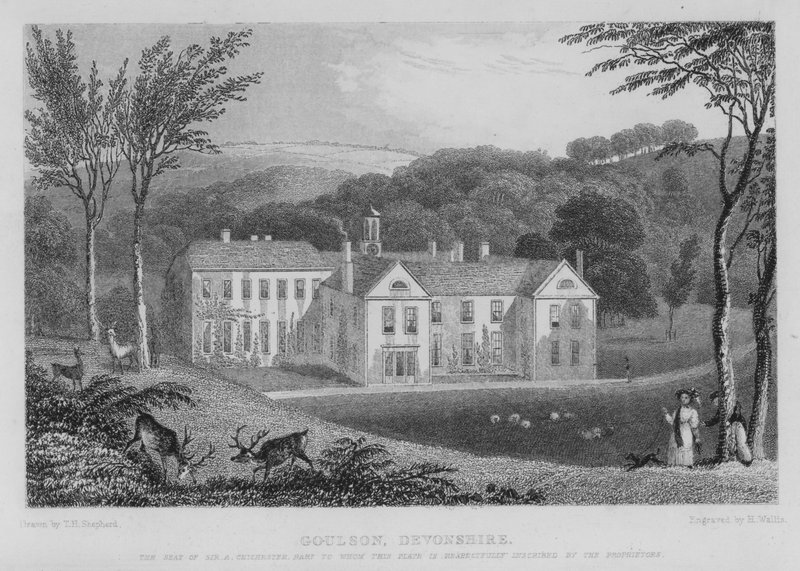 Goulson, Devonshire (metszet) alkotó: Thomas Hosmer (after) Shepherd