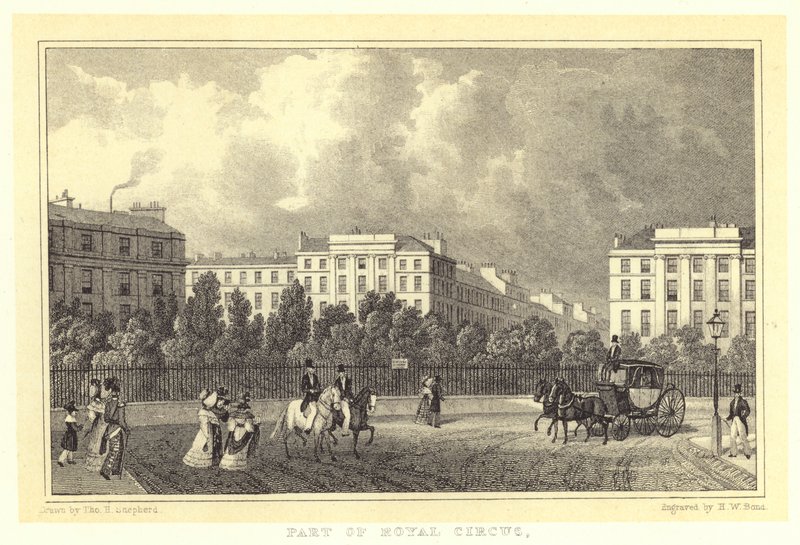 A Royal Circus része (metszet) alkotó: Thomas Hosmer (after) Shepherd