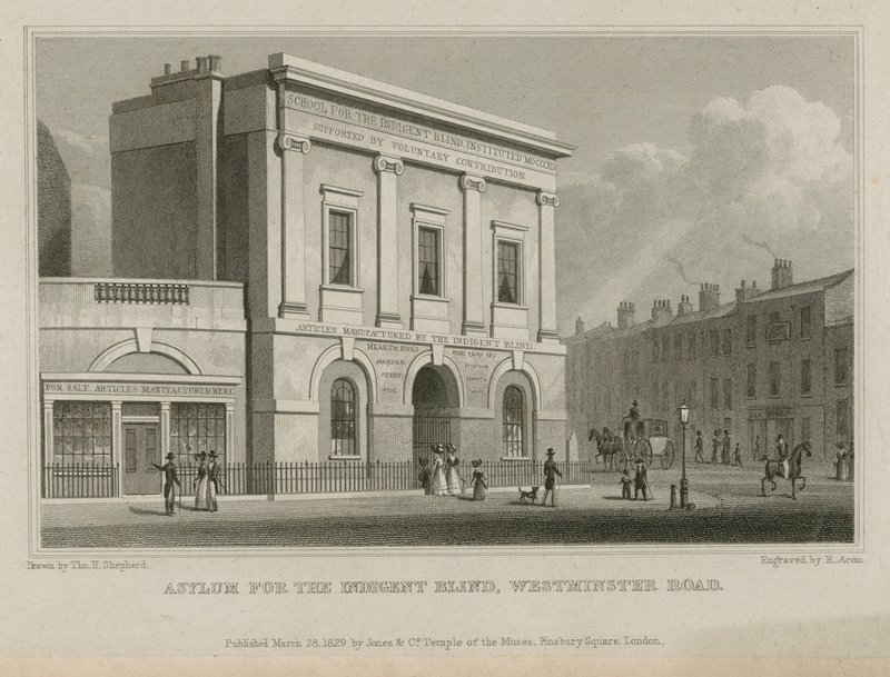 Menedék a rászoruló vakok számára alkotó: Thomas Hosmer Shepherd