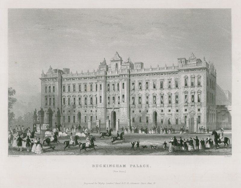 A Buckingham-palota alkotó: Thomas Hosmer Shepherd